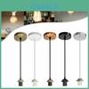 Elegante Luminária Pendente de 1m Roseta de Teto Conjunto de Suspensão E27 Para Decoração Moderna