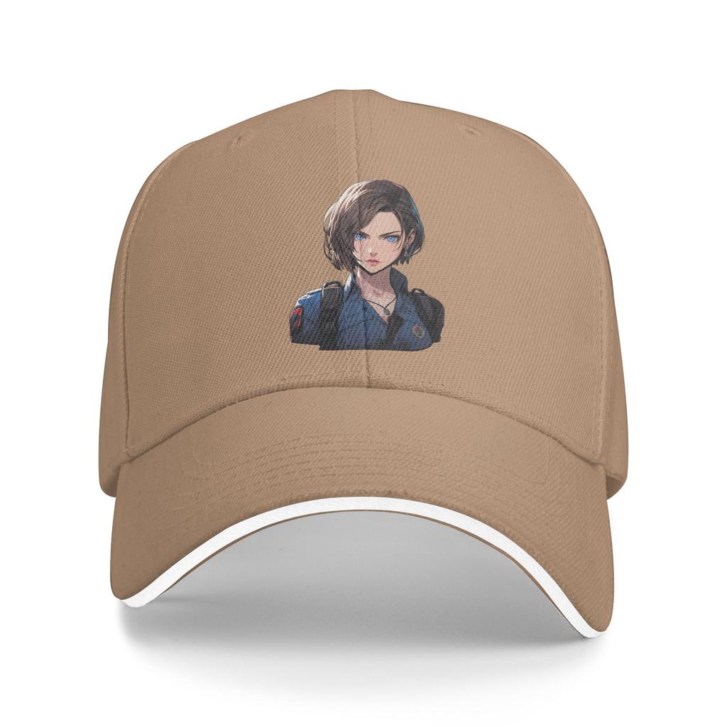 Residents Evils Jill Valentine Cartoon Casual Baseball Cap Summer Trucker Hat Tennis Skate Snapback Cap Men Retro Baseball Caps