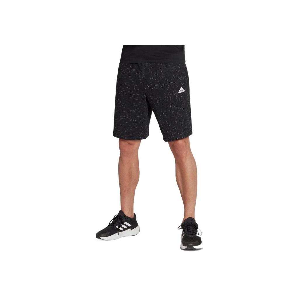 Adidas Dot Logo Print Drawstring Sports Shorts Men Shorts Black HE1804