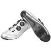 1Pair Outdoor Bike Cycling Shoes Electroplate Silver Vamp Bicycle Road Lock Shoes