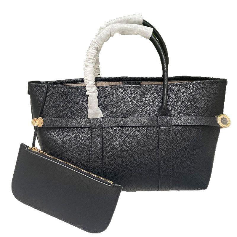 Niche Vegetable Basket Bag Handbag Women's Bucket Bag New Shoulder Small Crossbody Cowhide Tote Bag