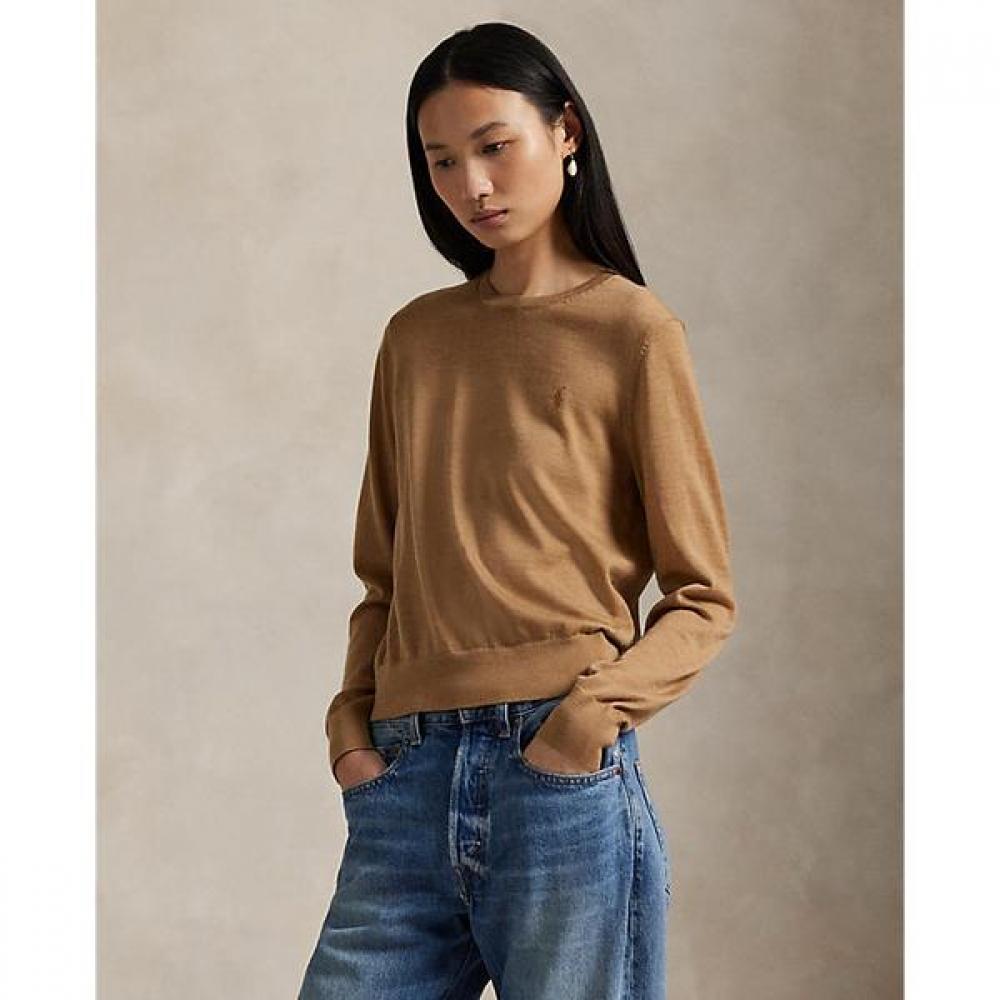 Polo Ralph Lauren Women S Wool Crewneck Sweater wmpoSwenc021300260 S 18132₽