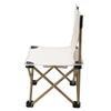 Składane krzesło kempingowe odporne na rdzę zapobiegające ślizganiu wodoodporne przenośne krzesło outdoorowe do wędkowania