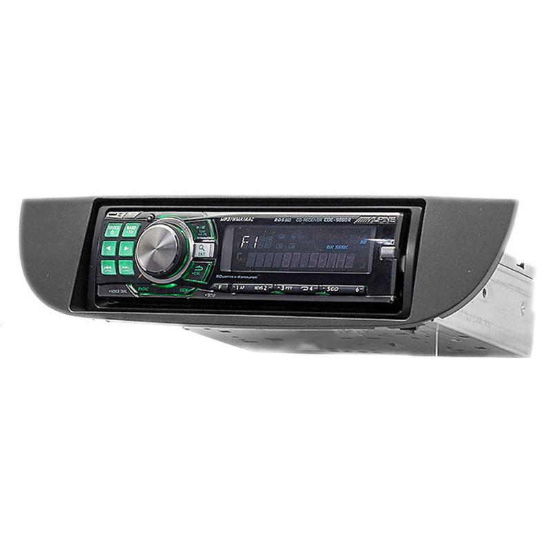 One Din Car Dvd/Cd Radio Stereo Fascia Panel Frame Adapter Dash Kit For Fiat (500) 2007-2015 Cd Trim Install Frame Kit