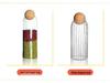 Nordic Transparent Glass Storage Jar - Creative Home & Office Decor for Desk or Wine Cabinet