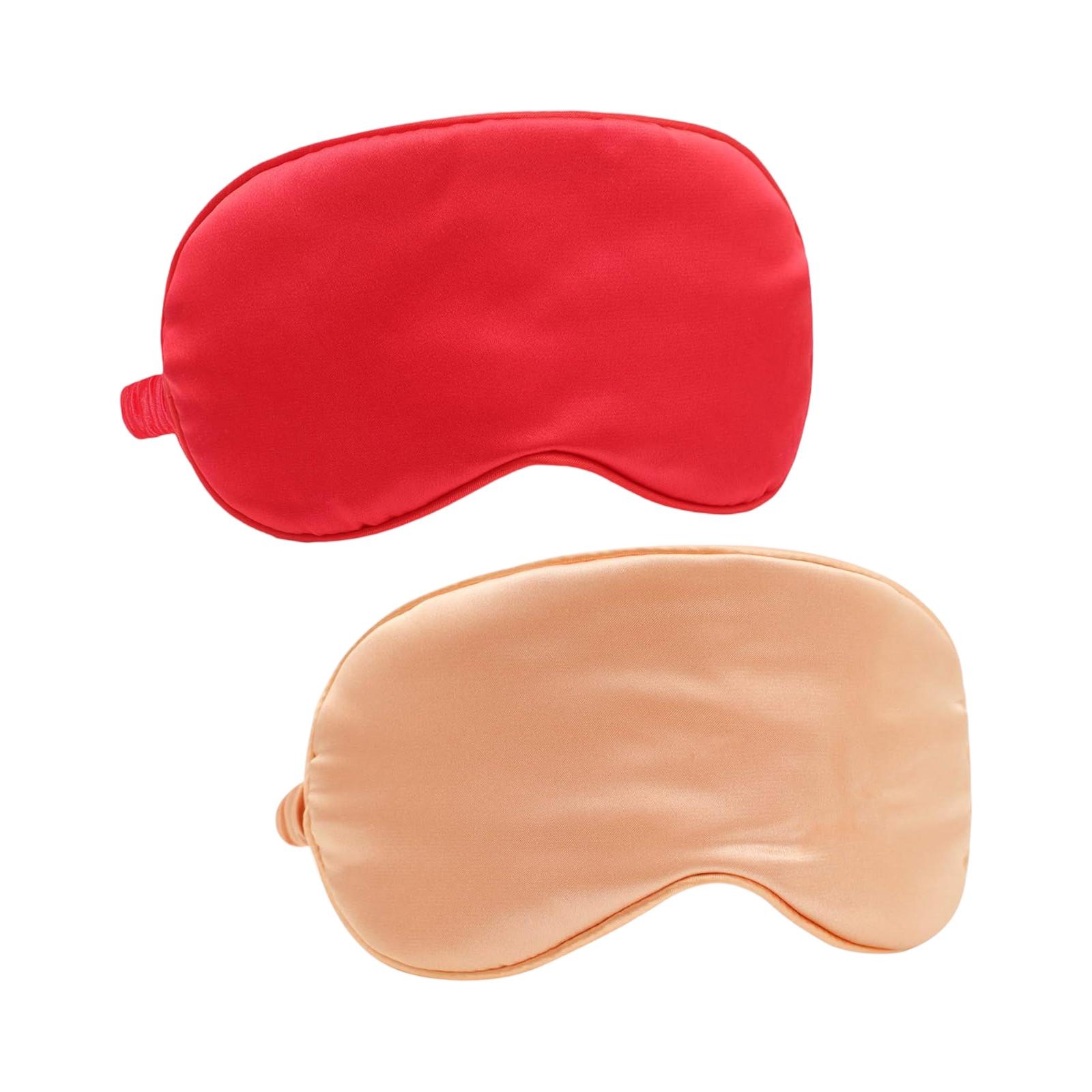 

Маска для сна шелковая затемняющая мягкая дорожная маска с ремешком маска для глаз для сна One Size