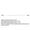 4 Section Aluminium Telescopic Pole 1.6 Meter Swimming Pool Pole Pool Cleaning Accessories For Skimmer Nets Vacuum Heads