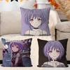 Y-Yuutenji Nyamu Office Cushion Pillowcase Car Cushion Cover45X45CM Lumbar Pillowcase Sofa Pillowcover