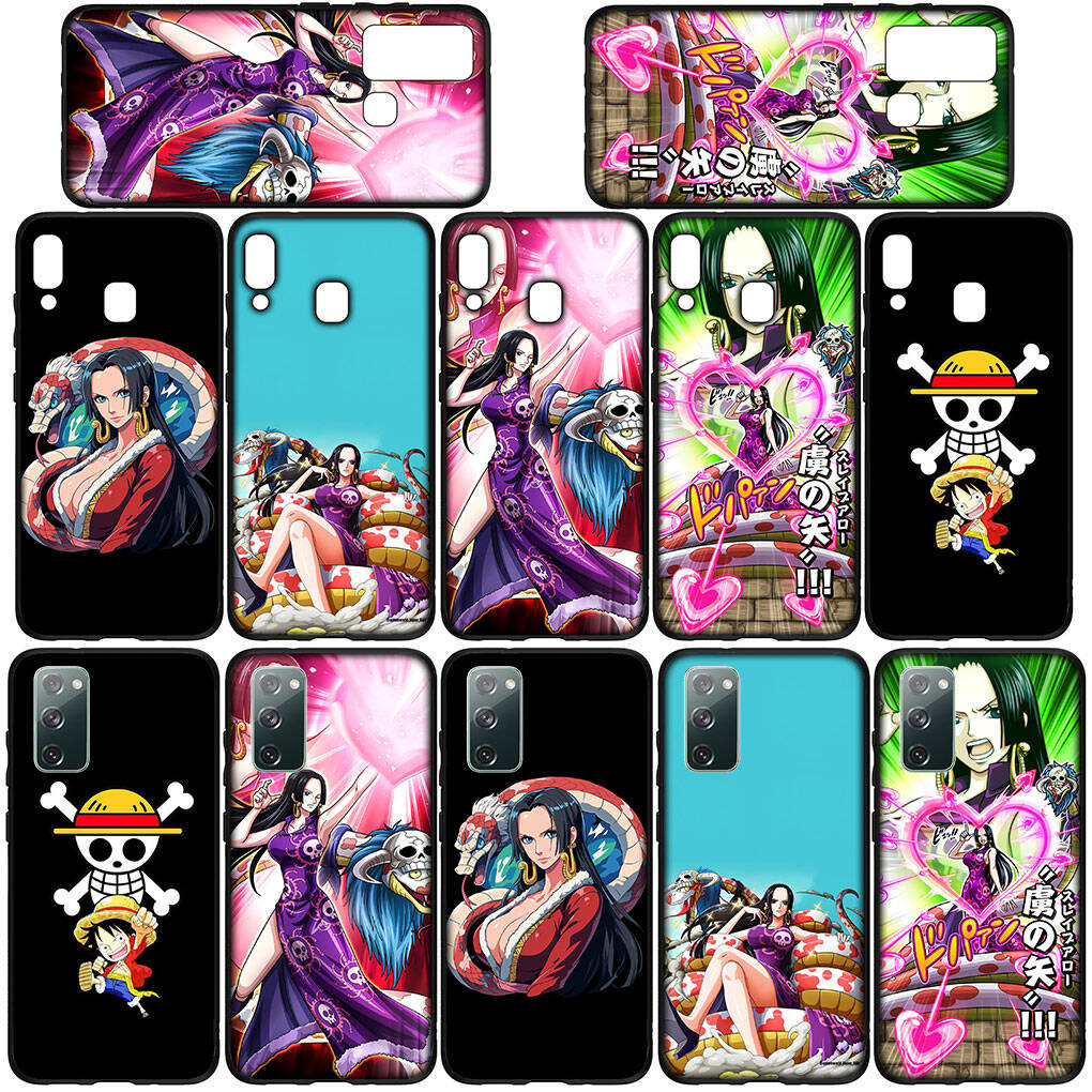 Phone Case for iPhone 17 15 16 Plus Redmi Note 14 12 11 13 Pro Max Huawei P30 P20 Lite OPPO A60 A40 A80 A54 Luffy Boa Hancock One Pieces Poster Cover