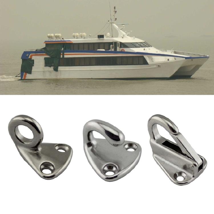 Marine Hardware Stainless Steel Fenders Hook Boat Accessories Snap Attach Rope
