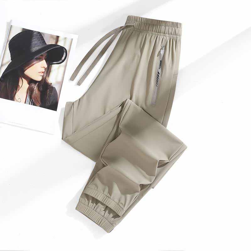 Breathable and Comfortable Women's Spring Summer Hiking TrousersLightweight ProtectionQuick-drying Solid Colour Trousers