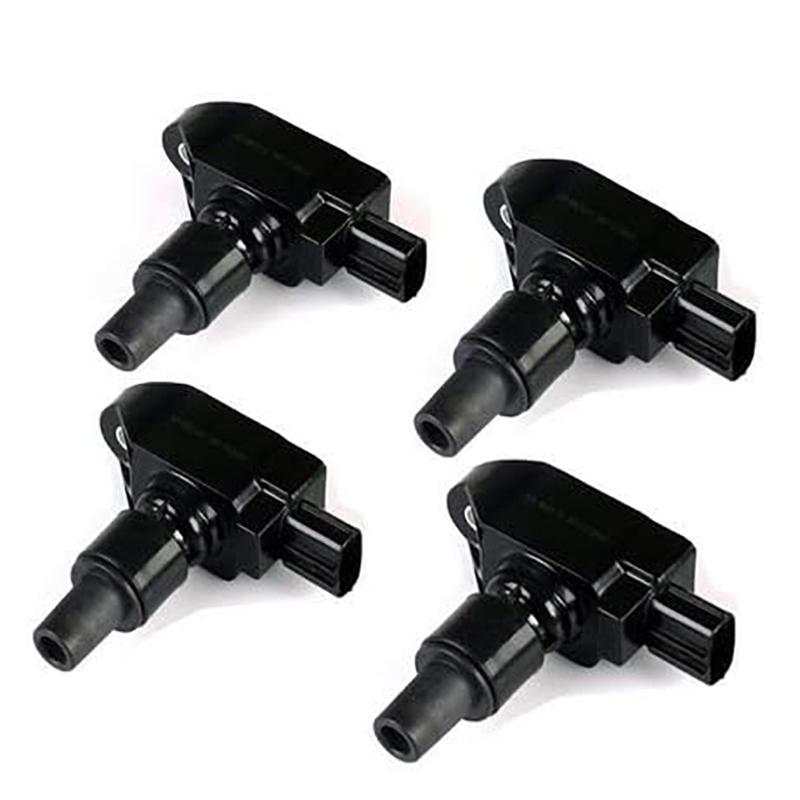 4Pcs N3H1-18-100 N3H1-18-100A N3H1-18-100B N3H1-18-100A9U UF-501 Ignition Coil For Mazda RX-8 SE3P I4 1.3L 13B Coupe 2003-2012 4pcs