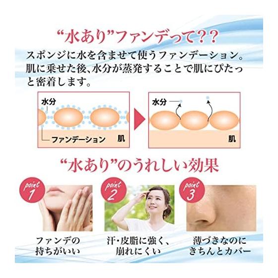 Sweat-resistant summer control powder with water Summer Cake 670 Control 16g (Green, water-based, waterfall sweat, prevents makeup from falling off,
