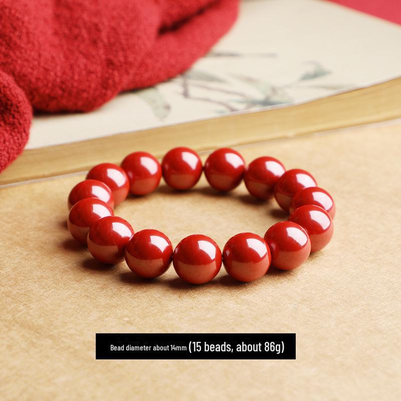 Bransoletka z koralików Cinnabar Imperial Sand w stylu unisex