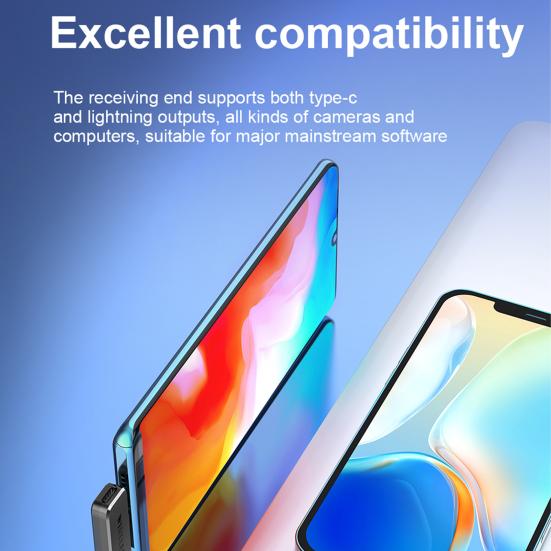 1 Set N3 Audio Microphone High Fidelity Noise Reduction Mini Wireless Video Microphone for  Home