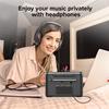 Portable Cd Player With Speakers And Bluetooth Small Rechargeable CD With USB Mp3 And FM Radio