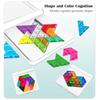 Logical Thinking Training Smart Clearance Tangram Toy Montessori Logical Puzzle Game  Gifts