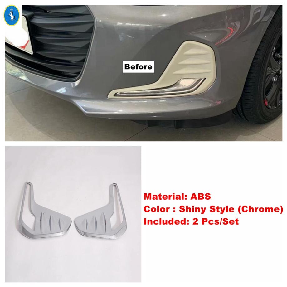 ABS Front Fog Lights Lamps Frame Rearview Mirror Cap Decor Shell Accessories Cover Trim For Chevrolet Cavalier ONIX  - 2024
