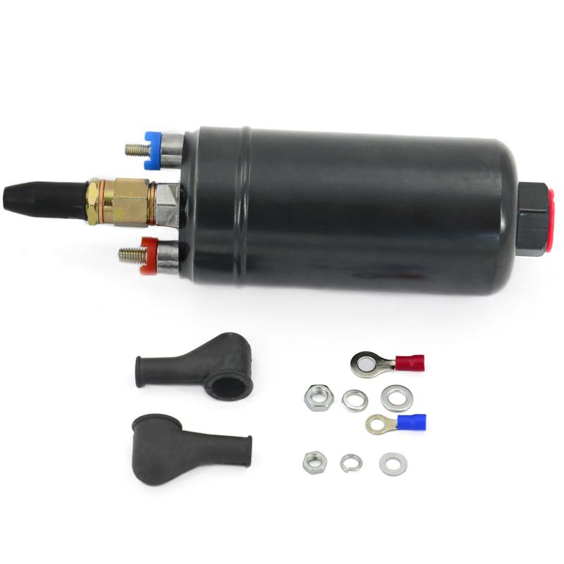 Universal EFI 330LPH Inline External Fuel Pump 0580254044 0580 254 044 E85 Ethanol Compatible