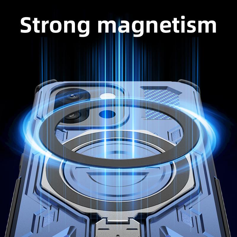 KEYSION Shockproof Magnetic Case for OnePlus 13S 5G Silicone+PC Upright Live Metal Ring Stand Phone Back Cover for OnePlus 1+13T