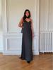 2026 European Summer Women's Polka Dot V-Neck Spaghetti Strap Backless Dress