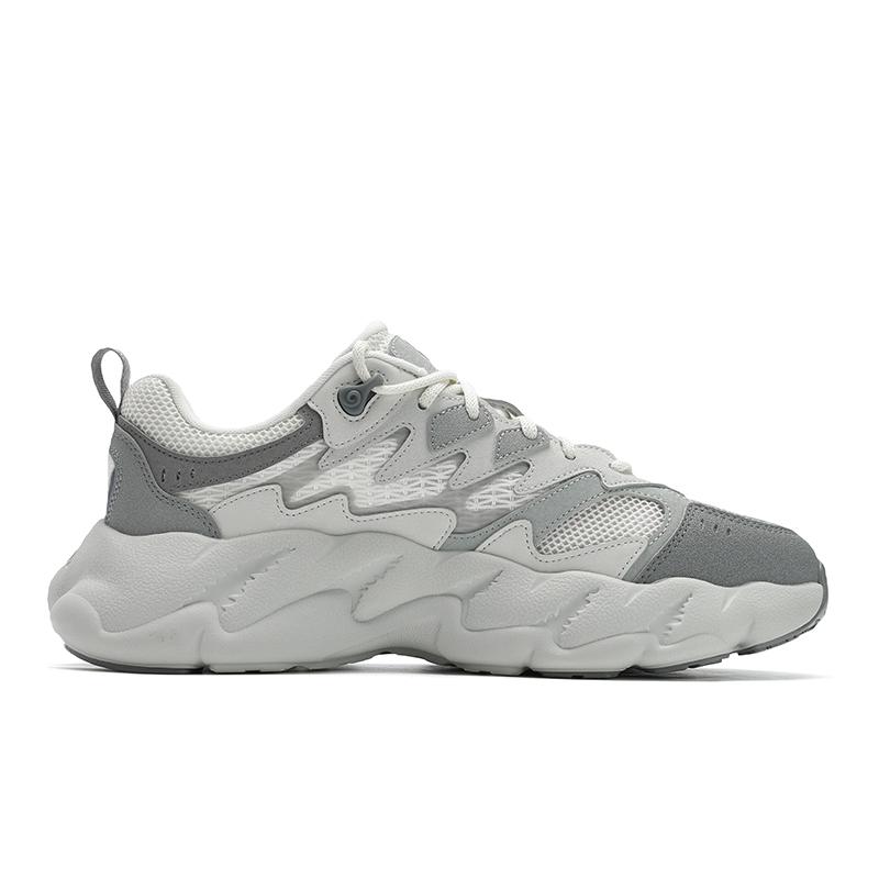 Fila Fern2 Cushioning, Wear Resistant Low Top Casual Shoes Men's Gray F12M511113FCW
