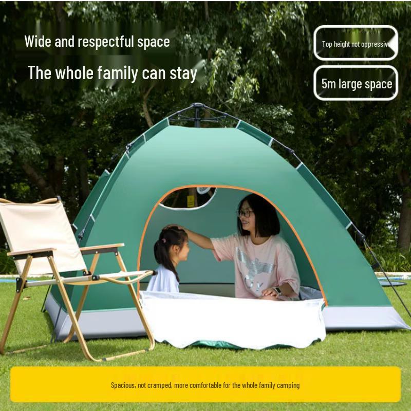 Automatic 4-Person Waterproof Camping Tent