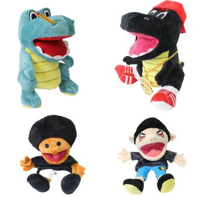 Hot New 30/50cm Jeffy Hand Puppet Plush Children Soft Doll Talk Show Party Props Christmas Doll Plush Toys Puppet Kids Gift