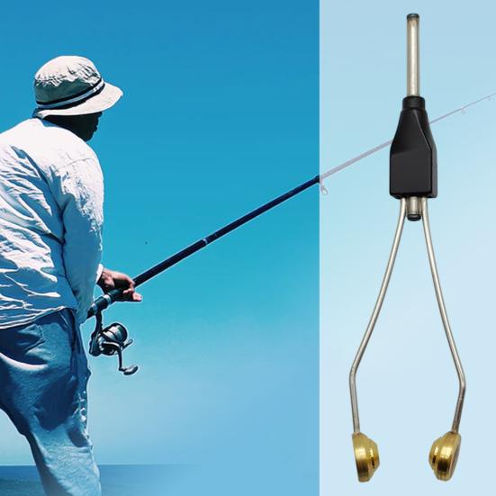 Fishing Bobbin Holder Fly Tying Tool Smooth Surface Compact Portable Adjustable Fly Tying Bobbin Holder Fishing Tackle