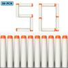 7.2cm 100pcs for Nerf Soft Bullets Darts Round Head Refill Sponge Darts Kids Children Toy Gun Bullets for NERF N-Strike Blasters