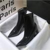 Sharp Pointed High Heels Women'S Autumn And Winter Korean Ankle Boots  New Coarse Heel High-End Feeling Short Boots