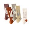 2025 Winter Cartoon Animal Thigh-High Terry Cloth Socks for Baby Girls