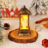 Santa Claus Christmas Lantern Candle Holder Night Light