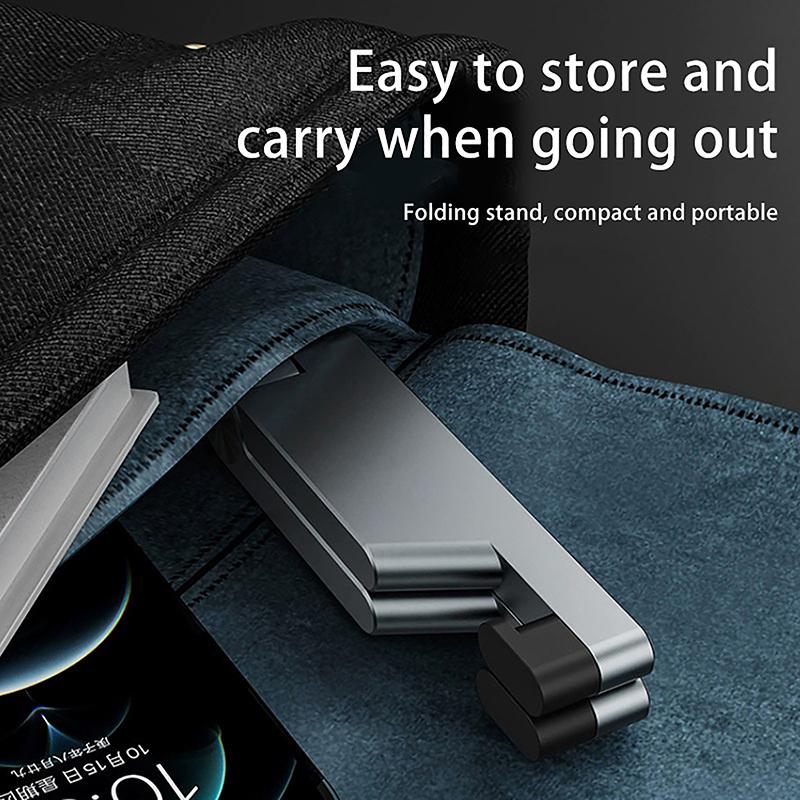 Universal Aluminum Mobile Phone Holder Portable Foldable Desk Mount For Iphone Ipad E-Reader Tablet Support Phone Bracket Stand
