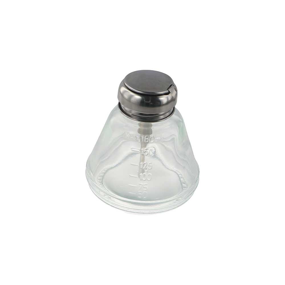 Empty Push Down Pump Dispenser Top Press Type Liquid Pumping Dispenser Bottle  Laboratory