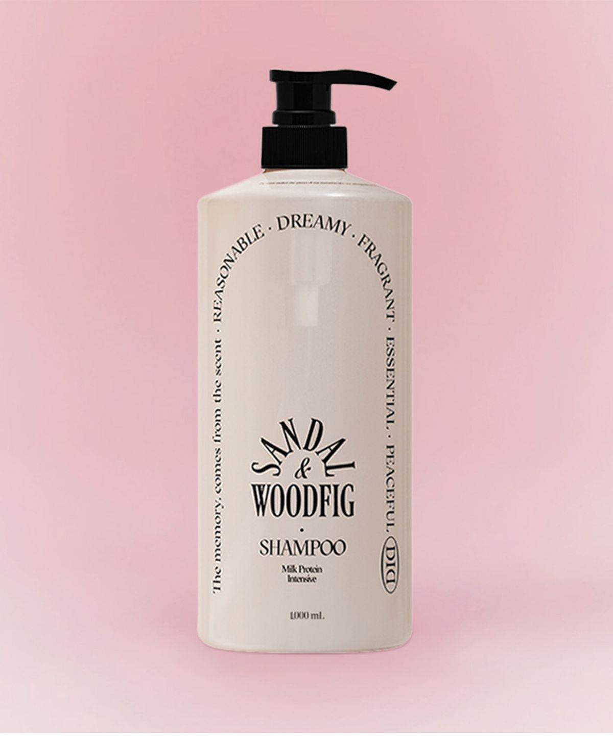 Milk Protein Intensive Shampoo Sandalwood Fig 1000ml + [Gift] Shampoo Sachets 6ml (4 Types)