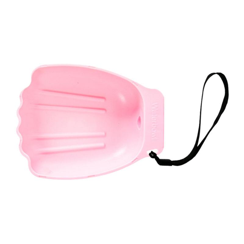 

Portable Water Cup Pet Accompanying Water Bottle Outdoor Dog Walking Supplies рожевий