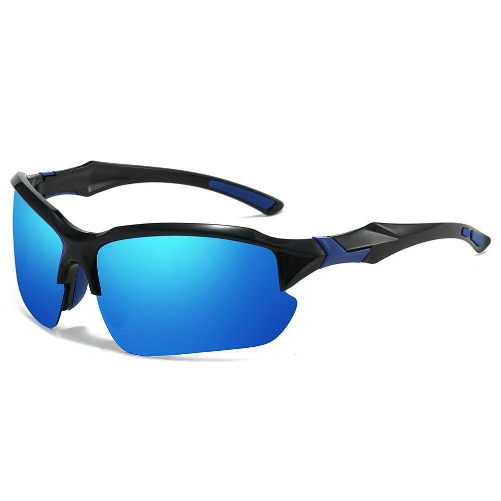 Polarized Iridescent Sunglasses: Windproof Sports Glasses for Cycling, Hiking, and Outdoor Activities