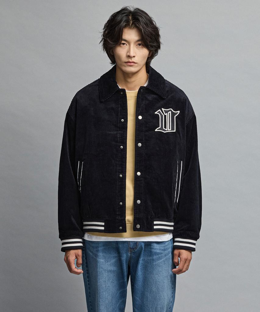 STCO Diems Corduroy Varsity Jumper_Navy (Oversized)_Djpvc61Osn