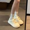 Women's little white shoes 2025 new popular summer light and breathable increase thick soft versatile non-slip casual sports shoes