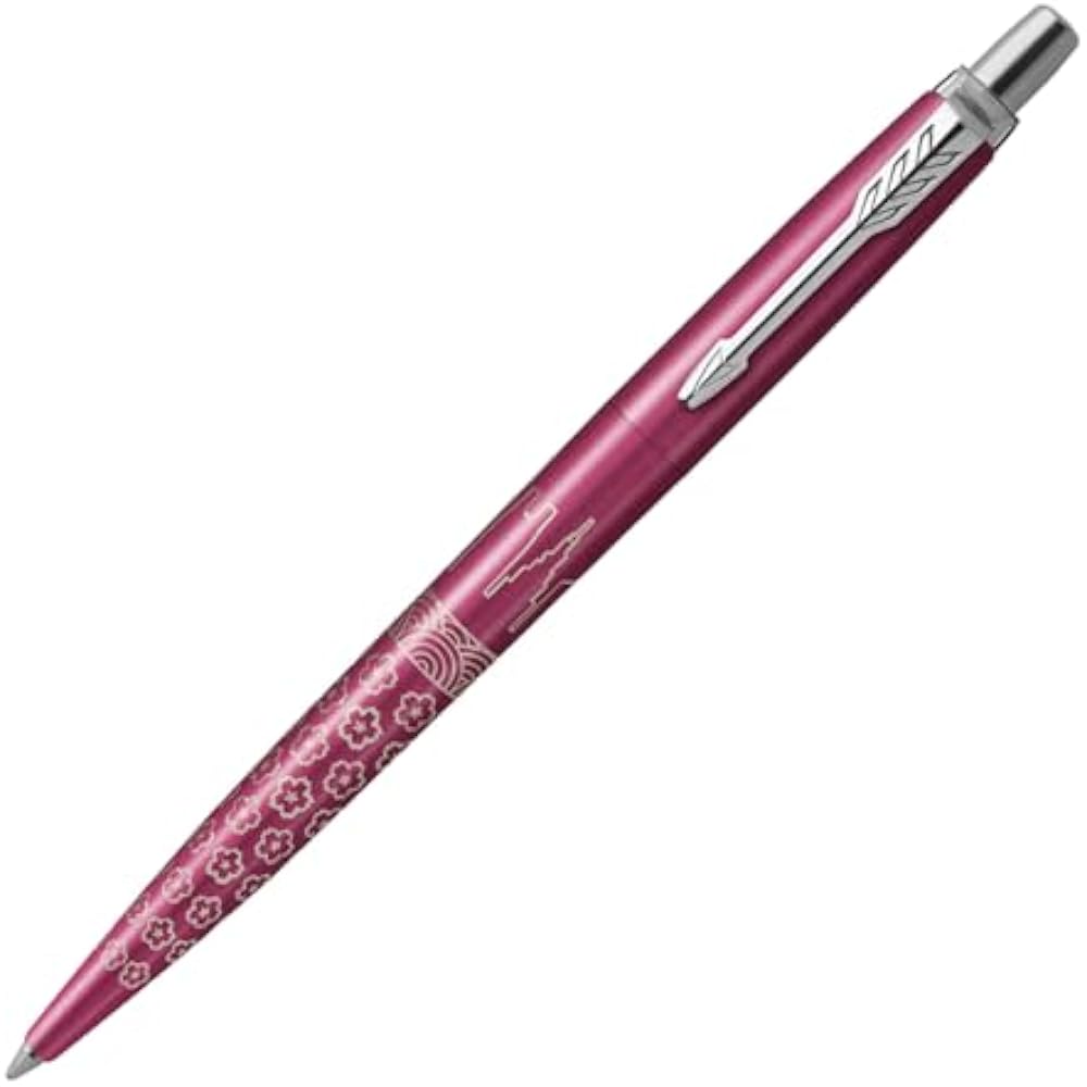 PARKER Parker Ballpoint Pen, Jotter Special Edition, Tokyo Pink CT, Medium Size, Oil-based Gift, ...