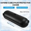 A44Z-2PCS Extension Cable Safety Cover With Waterproof Seal Electrical Connection Box To Protect Outlet Plug