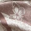 Luxury Butterfly Print Faux Cashmere Scarf: Warm, Stylish Color-Block Shawl for Women, Perfect Winter Neck Warmer