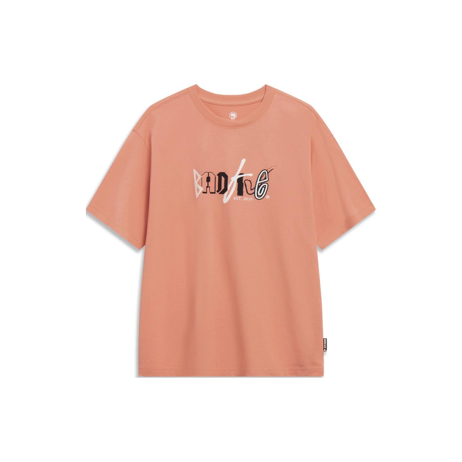 Li-Ning BadFive Graphic T-shirt  Orange  Men s AHST283-7 S