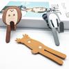Cute Magnetic Hooks Removable Fridge Sticker Refrigerator Message Magnet Coat Hanger Key Holder Storage Hook