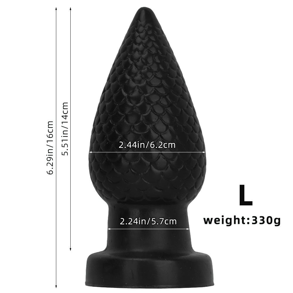 Liquid Silicone Dragon Anal Plug Large Dildo Butt Expander Fisting Toy for Men and Women