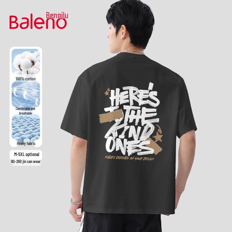 Baleno Men s Cotton Graphic T-Shirt 3XL