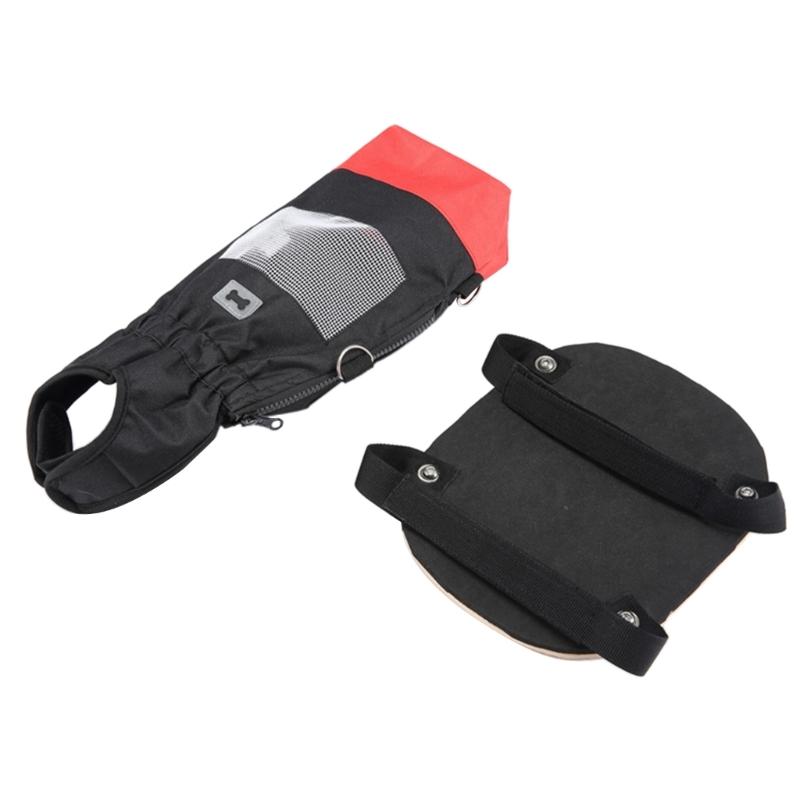 Indoor Dog Wheelchair Alternative for Paralyzed Pet Pet Scooter Wheelchair Dog Drag Bag for Protects Chests and Limbs