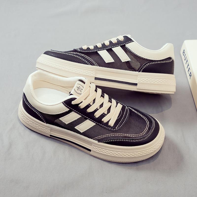 Summer New Mesh Little White Shoes Women's Shoes Breathable Versatile Sports Board Shoes Net Shoes