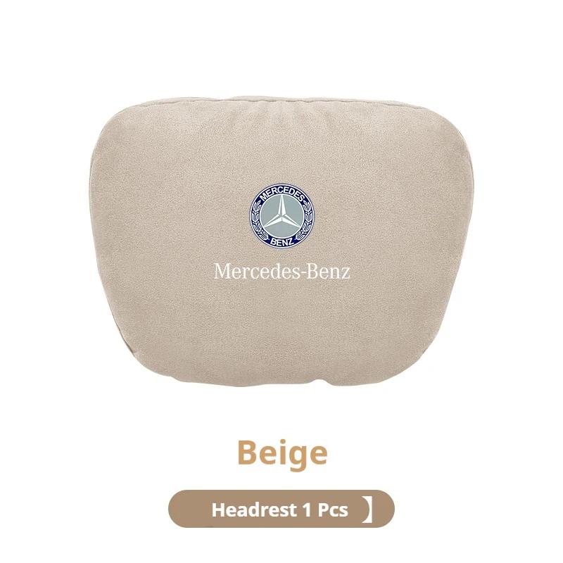 Mercedes-Benz A B C E S R Class GLB GLC GLE AMG CLA CLS SLC GLS SLS ML Car Headrest Neck Support Lumbar Rest Cushion Neck Pillow CJ7